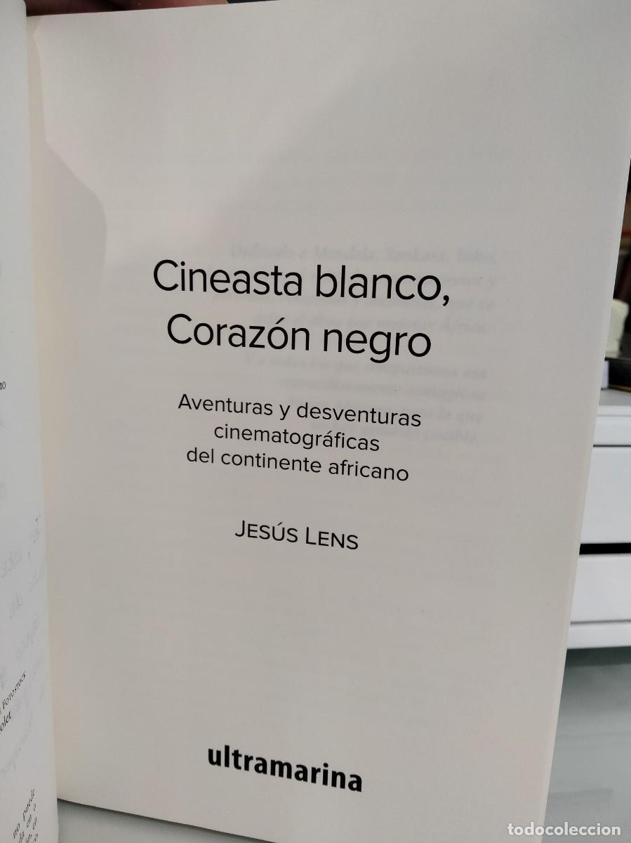 Libros de segunda mano: Cineasta blanco, coraz&oacute;n negro - Jes&uacute;s Lens - Foto 2