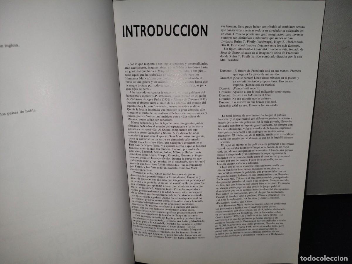 Libros de segunda mano: 142- LOS HERMANOS MARX - EDITORIAL LIBSA. MADRID - 1991 - Foto 9