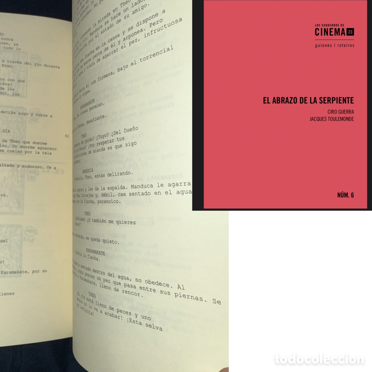 Libros de segunda mano: El abrazo de la serpiente &ldquo;original Guion de la pel&iacute;cula - Foto 1