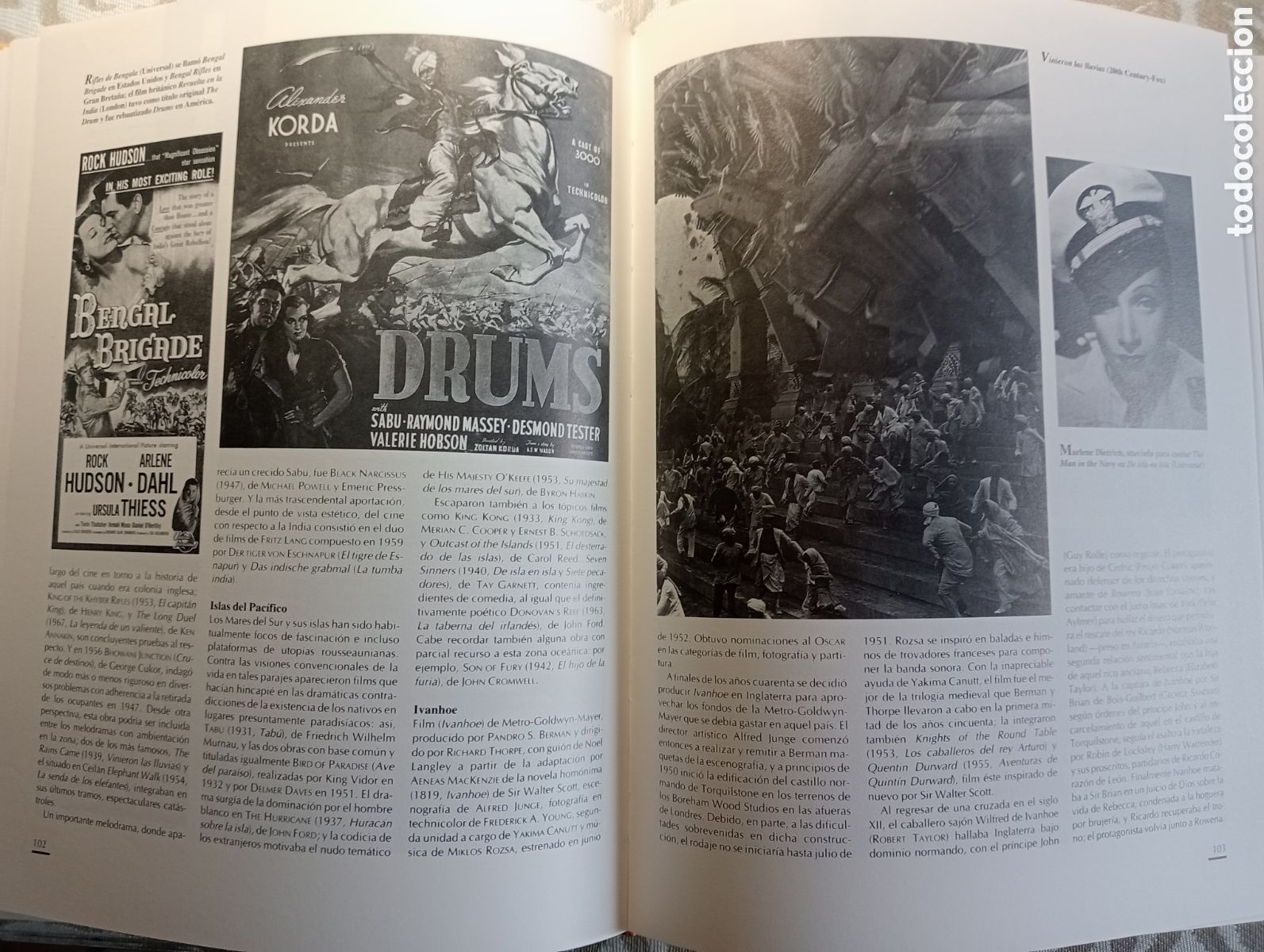 Libros de segunda mano: DICCIONARIO DEL CINE DE AVENTURAS.JAVIER COMA - Foto 6