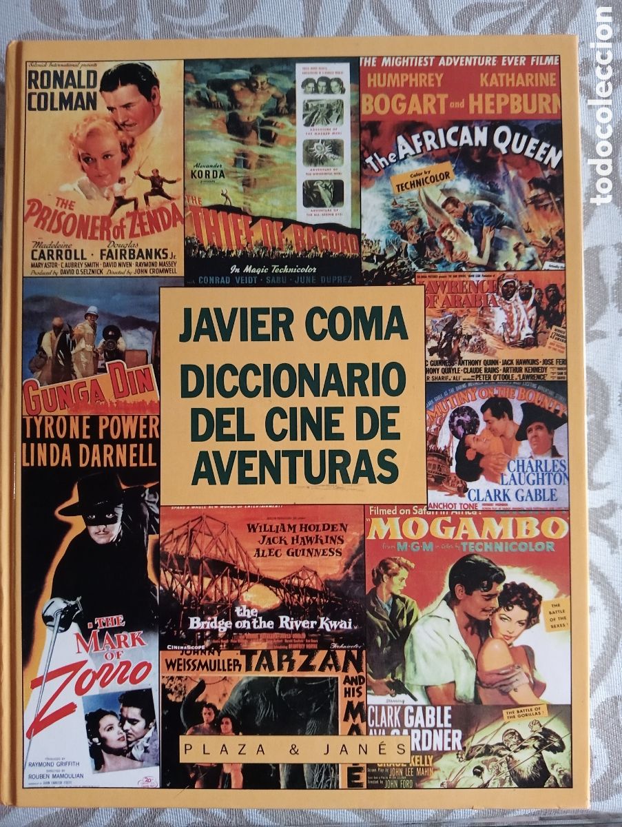 Libros de segunda mano: DICCIONARIO DEL CINE DE AVENTURAS.JAVIER COMA - Foto 1