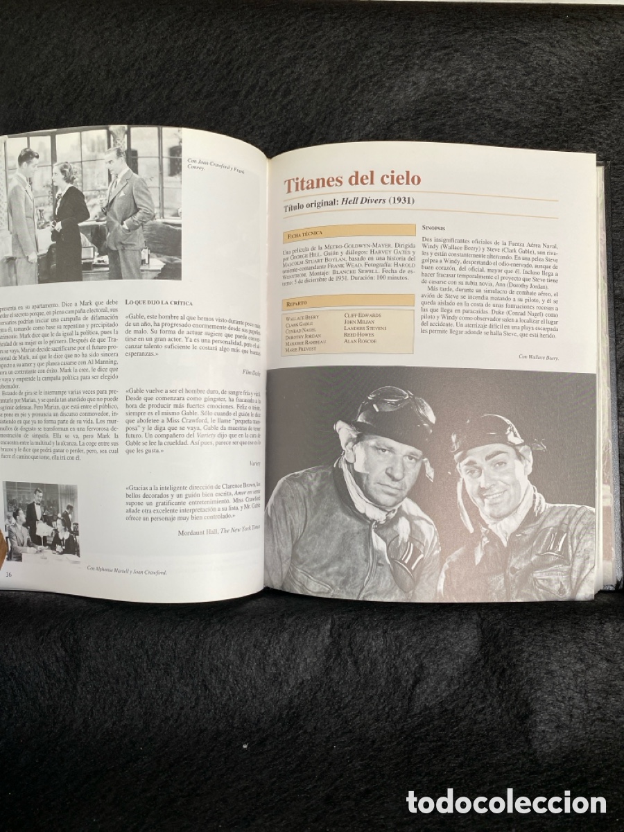 Libros de segunda mano: Libro Clark Gable de la serie mitos del cine - Foto 5