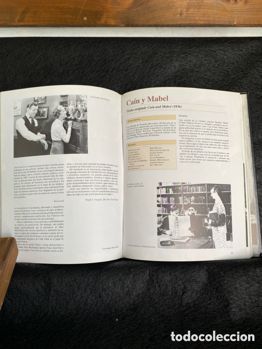 Libros de segunda mano: Libro Clark Gable de la serie mitos del cine - Foto 6