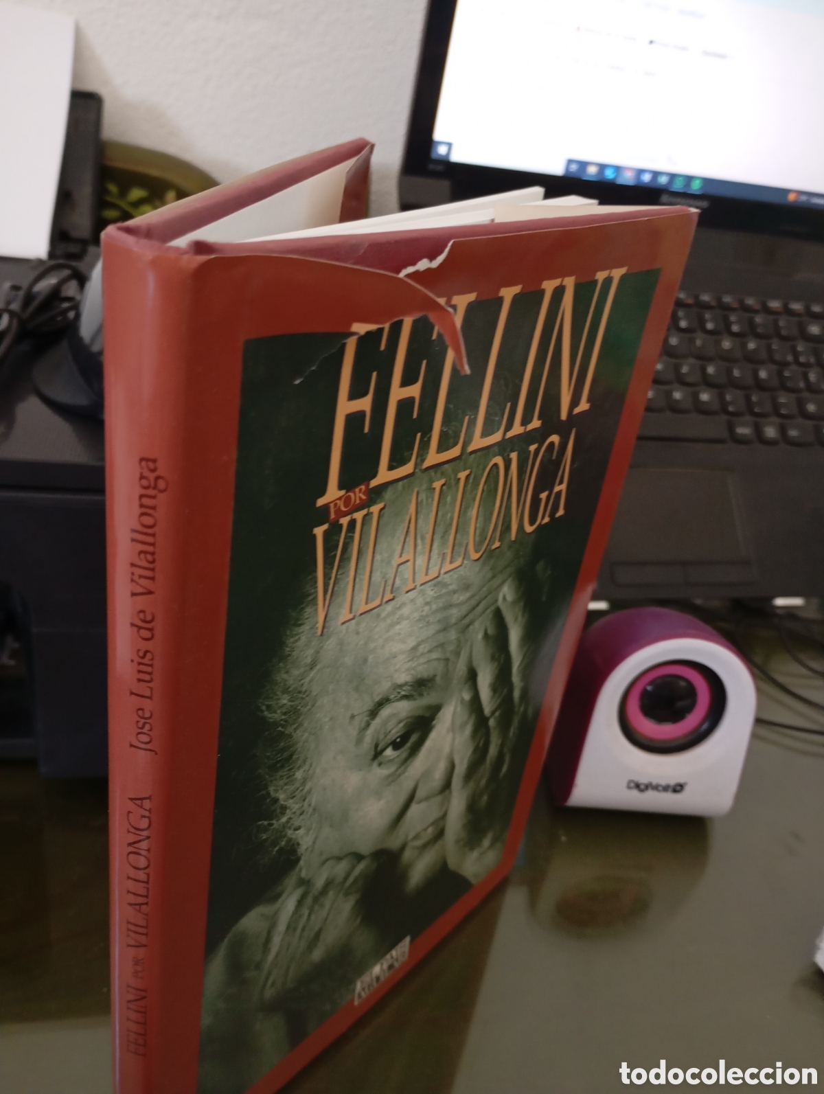 Libros de segunda mano: FELLINI POR VILALLONGA - EL PA&Iacute;S - Foto 2