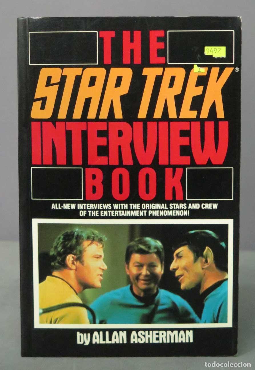 Libros de segunda mano: The Star Trek Interview Book Asherman - Foto 1