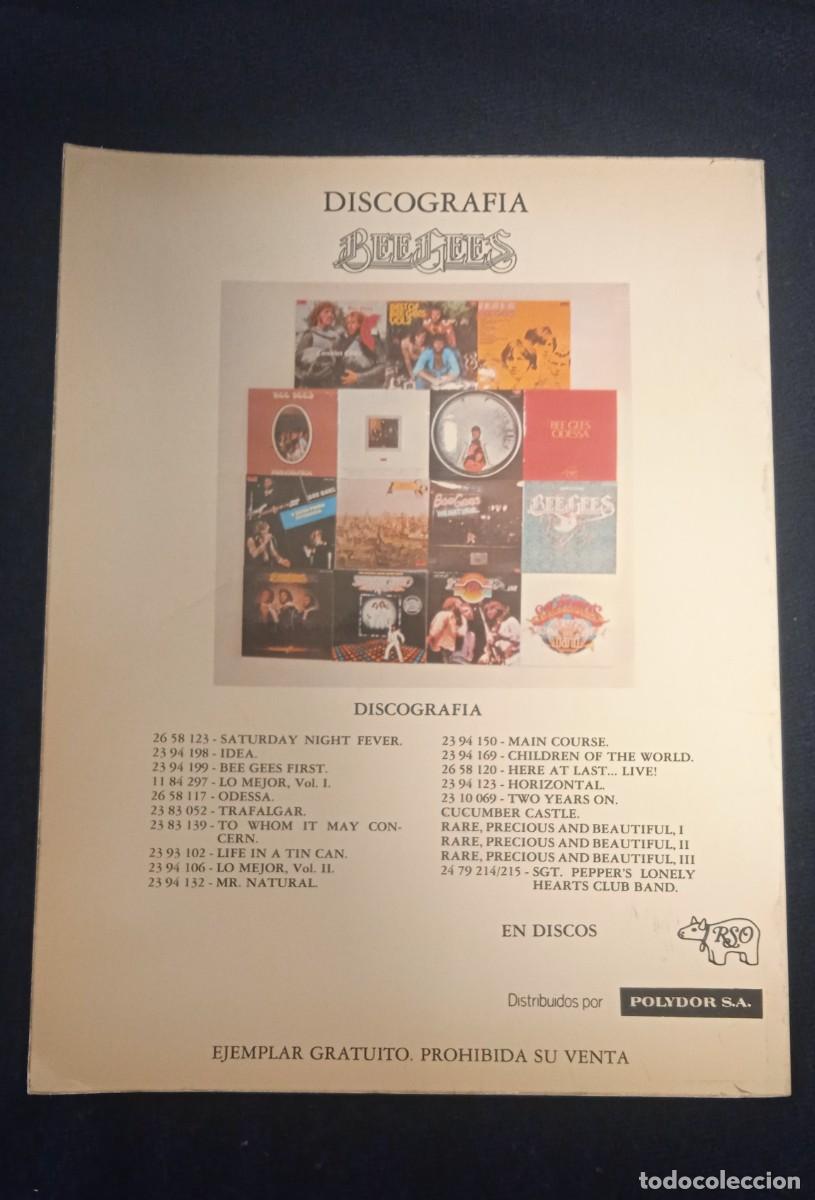 Libros de segunda mano: Libro pel&iacute;cula Bee gees. - Foto 2