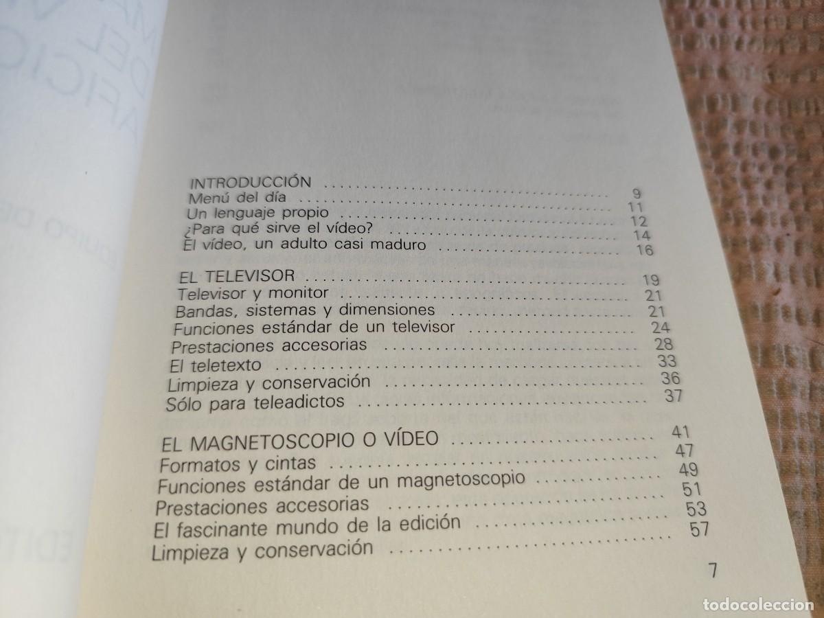 Libros de segunda mano: MANUAL PRACTICO DEL VIDEO AFICIONADO / / EVA 263 / DE VECCHI - Foto 6