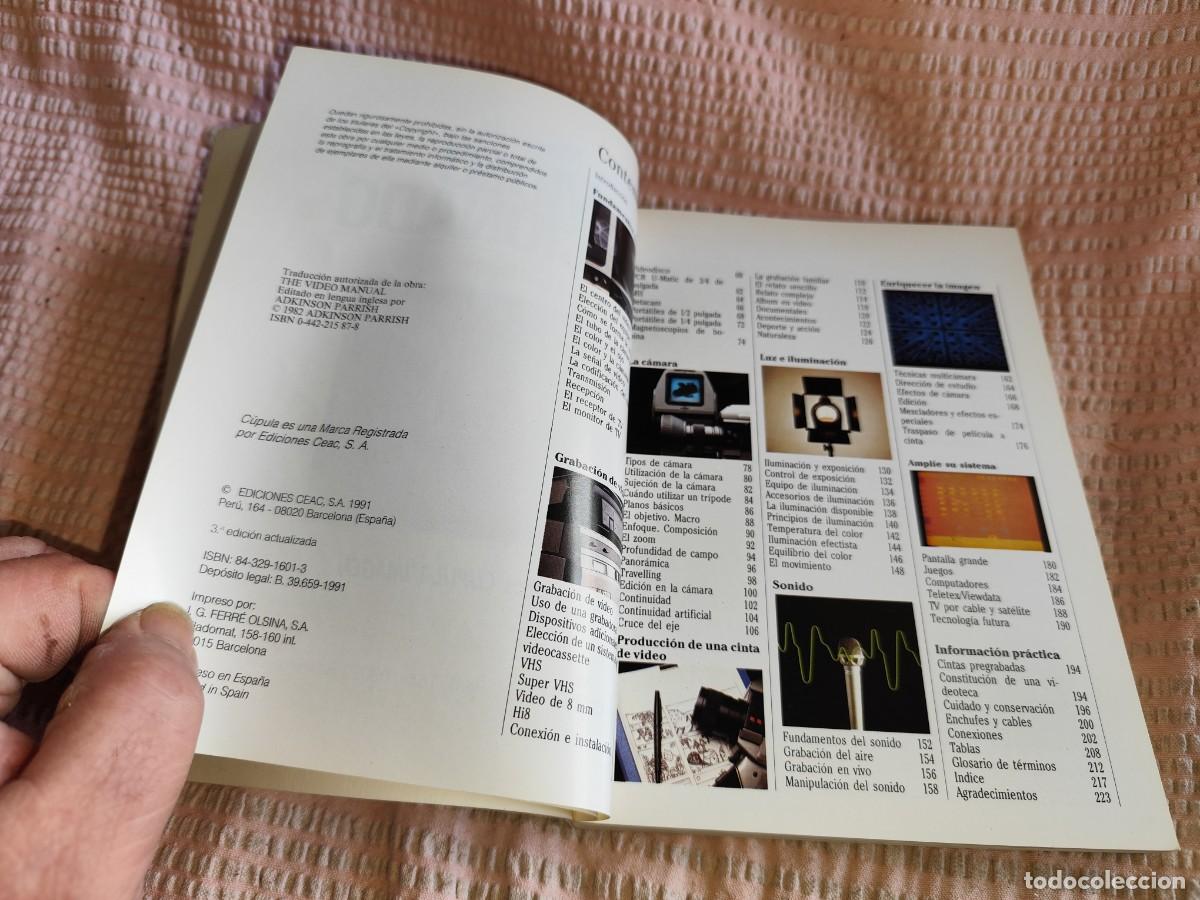 Libros de segunda mano: MANUAL DEL VIDEO AFICIONADO / DAVID CHESHIRE / EVA 263 / CUPULA - Foto 4