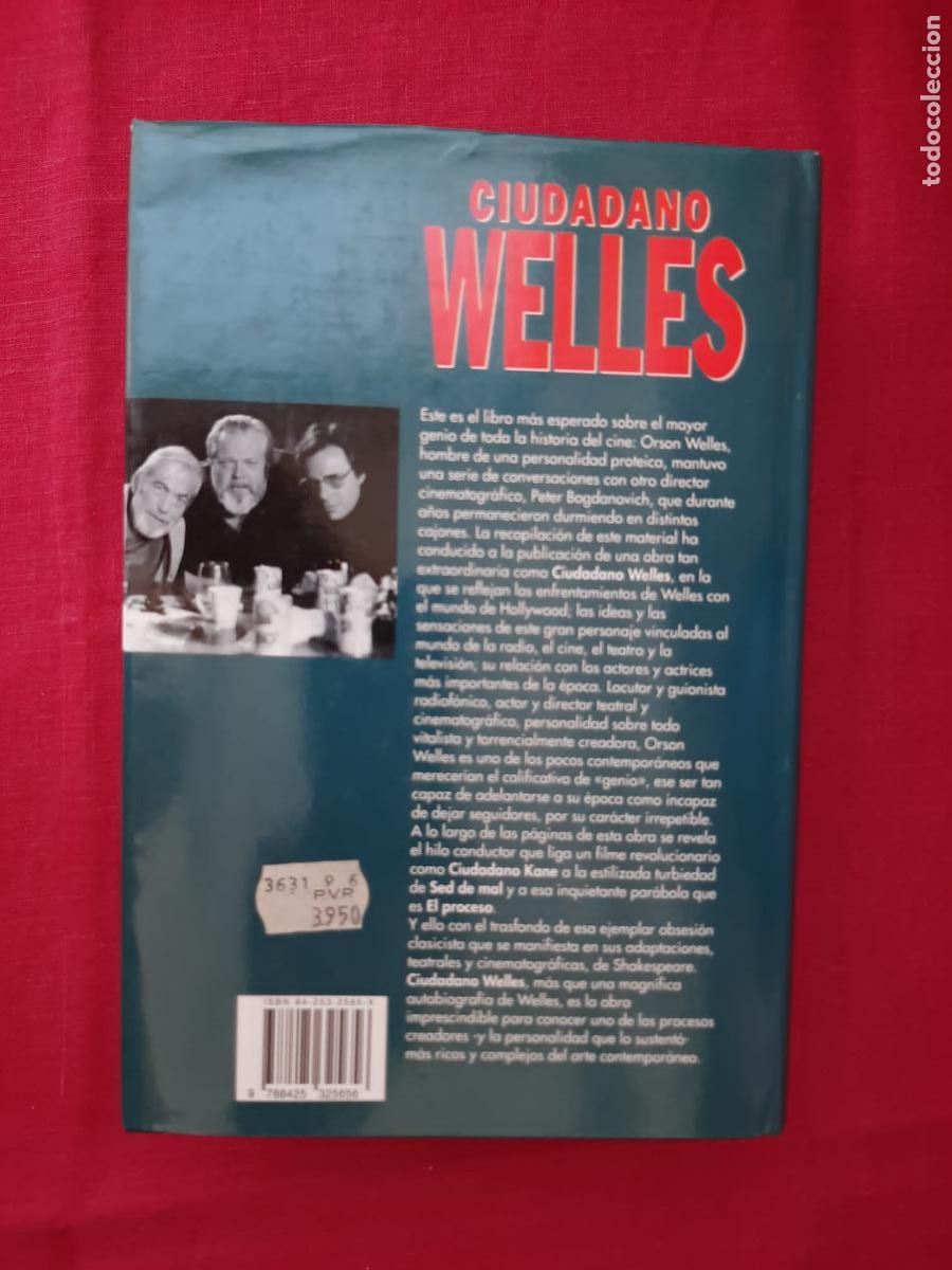 Libros de segunda mano: Ciudadano Welles - Welles, Orson; Bogdanovich, Peter - Foto 2