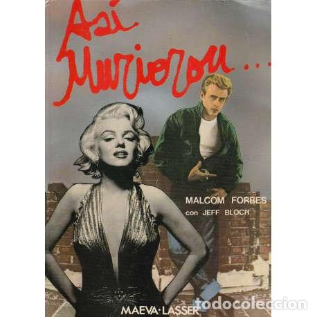 Libros de segunda mano: As&iacute; murieron... - Malcon Forbes - Foto 1
