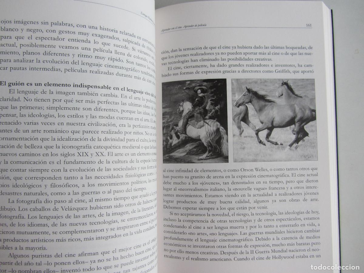 Libros de segunda mano: Aprender con el cine, aprender de pel&iacute;cula. Enrique Mart&iacute;nez-Salanova S&aacute;nchez - Foto 13