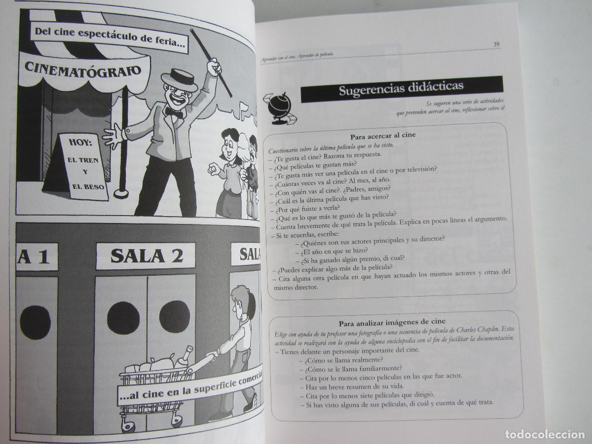 Libros de segunda mano: Aprender con el cine, aprender de pel&iacute;cula. Enrique Mart&iacute;nez-Salanova S&aacute;nchez - Foto 17