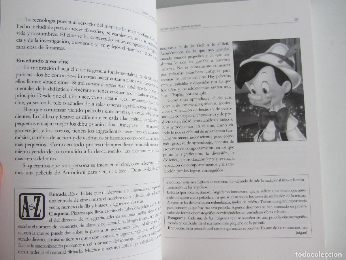 Libros de segunda mano: Aprender con el cine, aprender de pel&iacute;cula. Enrique Mart&iacute;nez-Salanova S&aacute;nchez - Foto 18