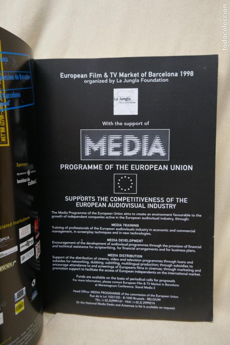 Libros de segunda mano: EFM & TV BARCELONA - 1998 (EN INGL&Eacute;S) - Foto 4