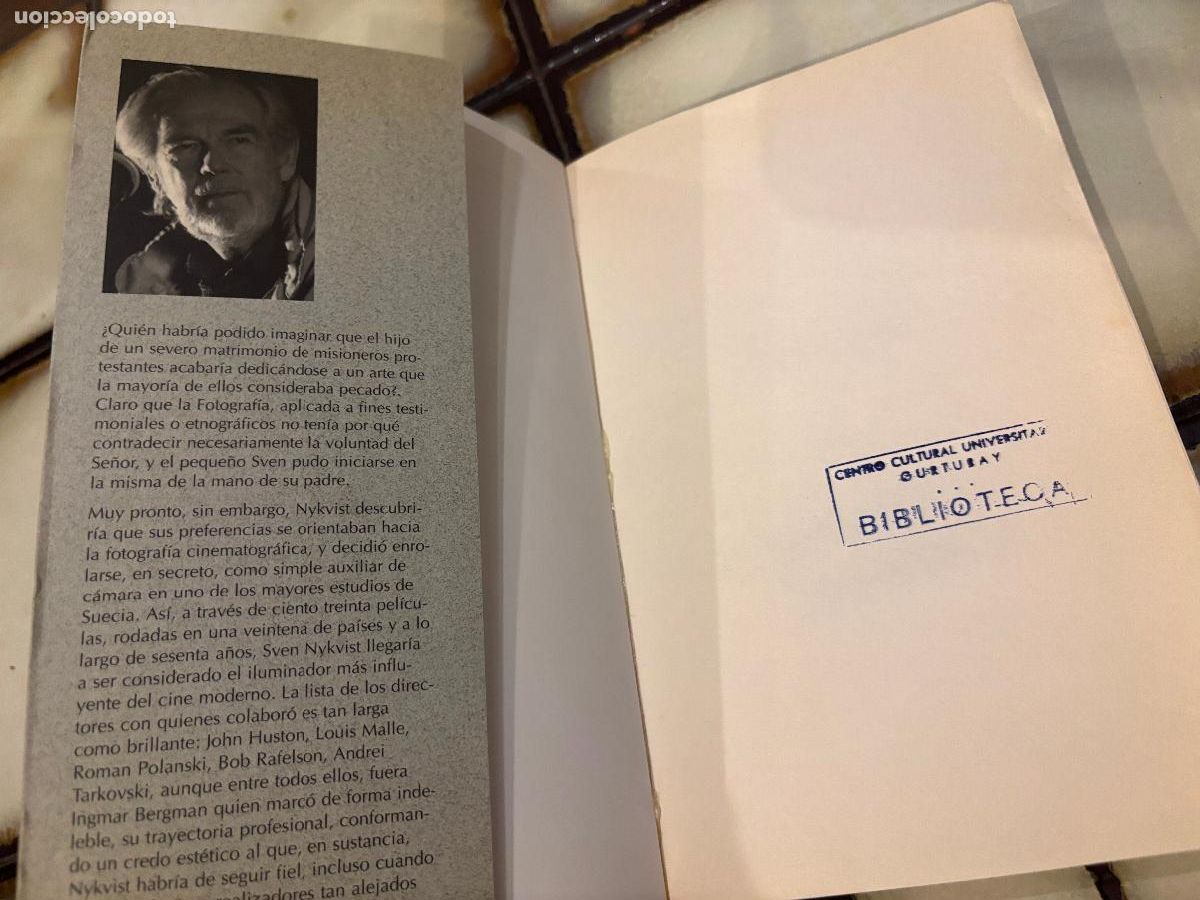 Libros de segunda mano: Culto a la luz. Sven Nykvist. - Foto 3