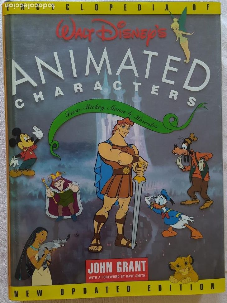 Libros de segunda mano: ENCYCLOPEDIA OF WALT DISNEY'S ANIMATED CHARACTERS - JOHN GRANT - 1998 - HYPERION - (en ingl&eacute;s)