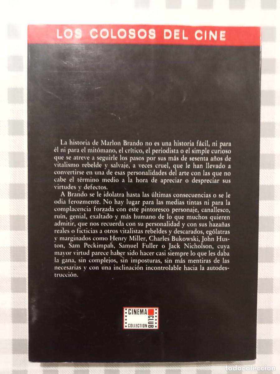 Libros de segunda mano: LIBRO: LOS COLOSOS DEL CINE: MARLON BRANDO. 1990 - Foto 2
