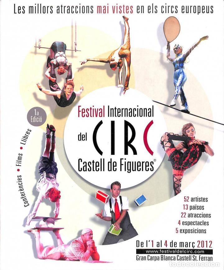 Libri di seconda mano: FESTIVAL INTERNACIONAL DEL CIRC CASTELL DE FIGUERES - GENIS MATABOSCH - CIRCUS ARTS - 2012