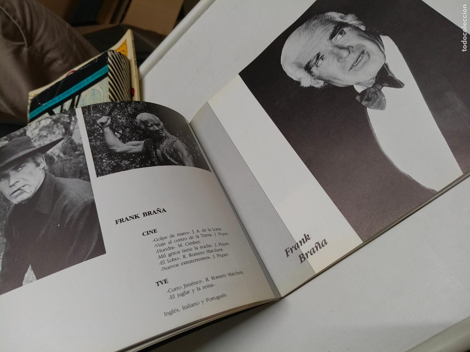 Libros de segunda mano: Catalogo de actores y actrices de la manager Rosa Garcia - Foto 3