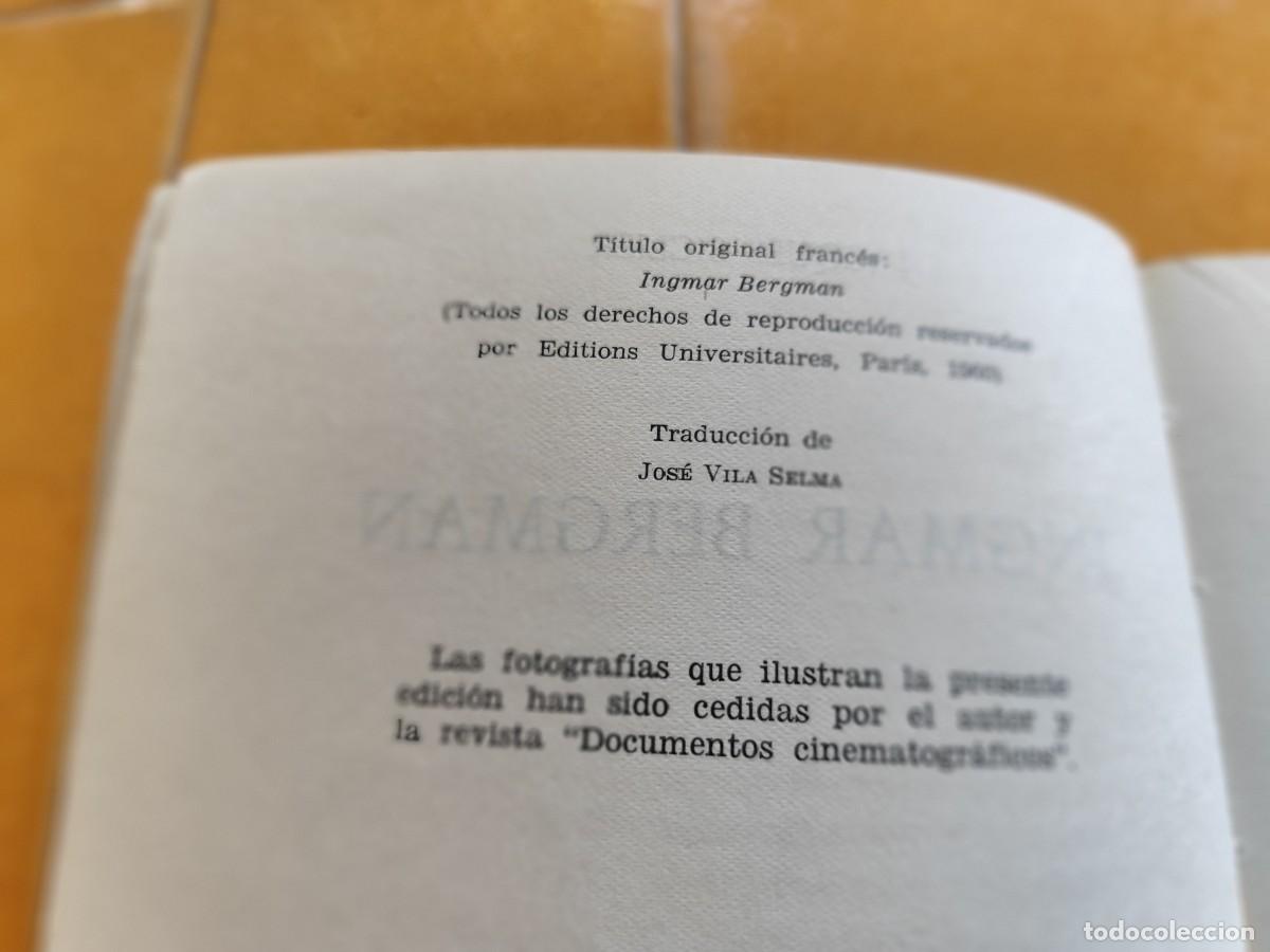 Libros de segunda mano: INGMAR BERGMAN / JACQUES SICLIER / CJA375 / RIALP - Foto 7