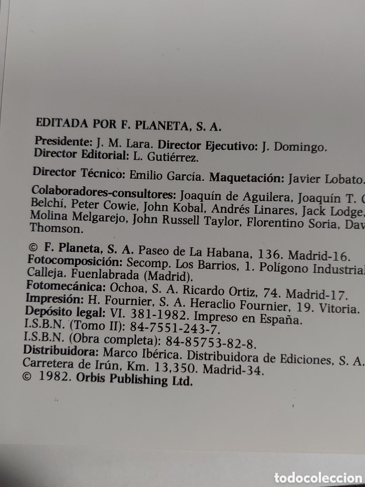 Libros de segunda mano: HISTORIA UNIVERSAL DEL CINE a&ntilde;o 1982 - Foto 3