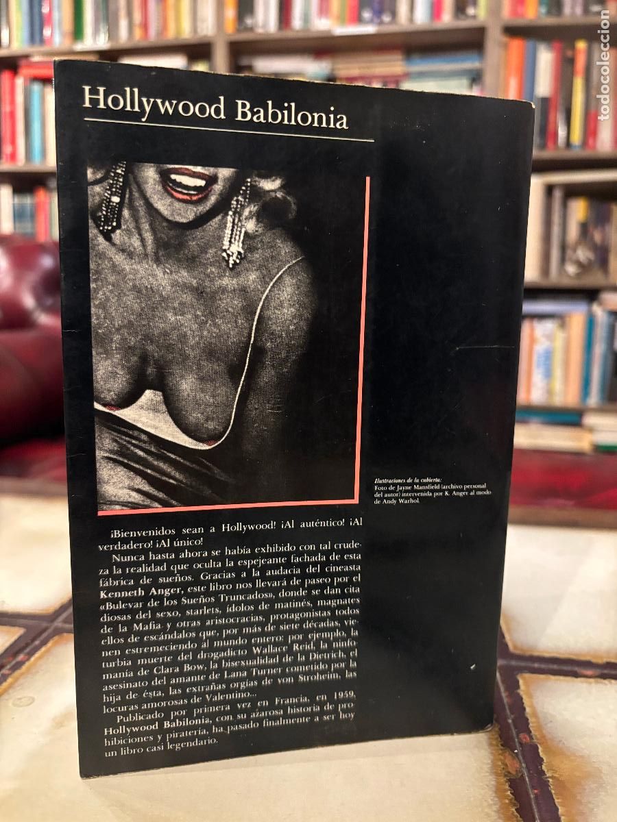 Libros de segunda mano: Hollywood Babilonia. Kenneth Anger - Foto 2