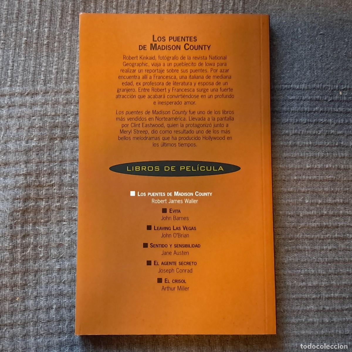 Libros de segunda mano: LOS PUENTES DE MADISON COUNTY - ROBERT JAMES WALLER - Foto 2