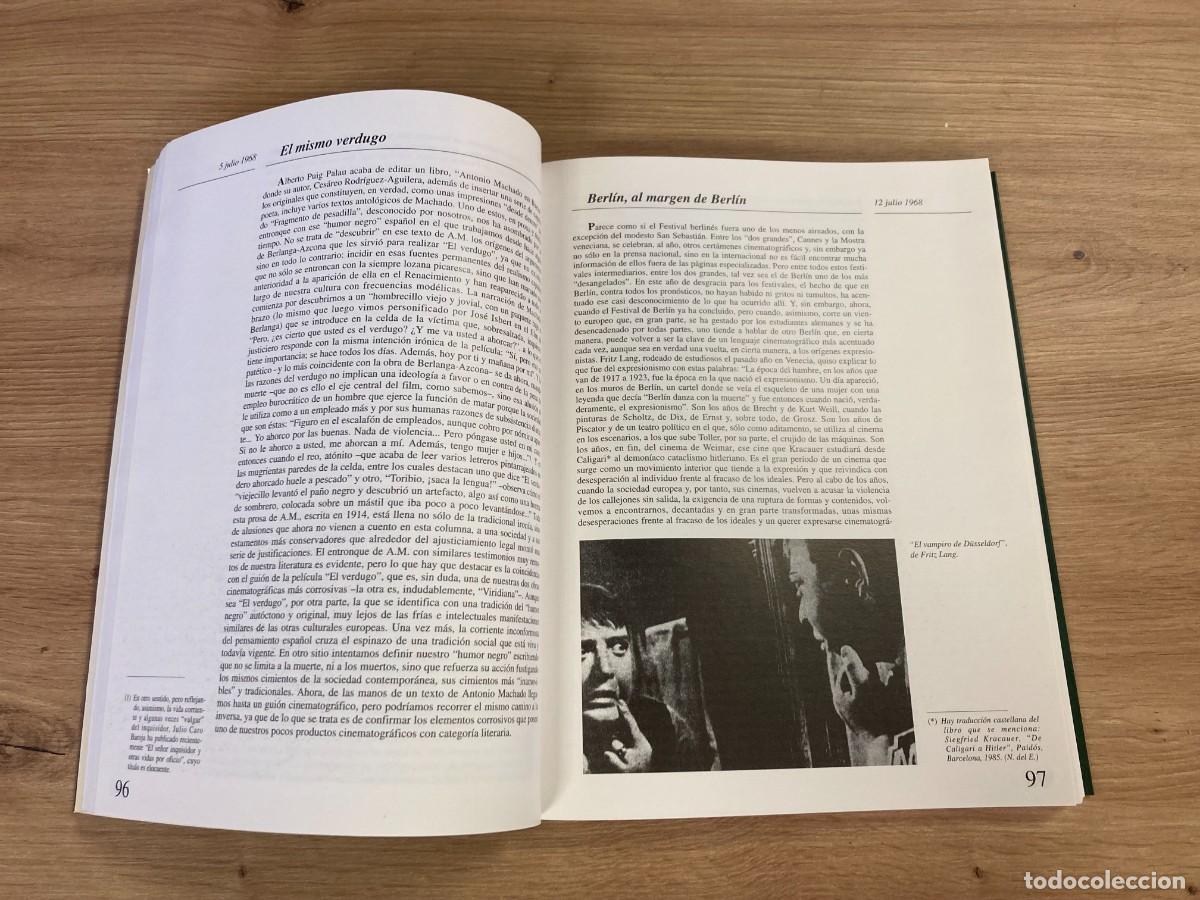Libros de segunda mano: Columnas de cine Ricardo Mu&ntilde;oz Suay - Foto 5