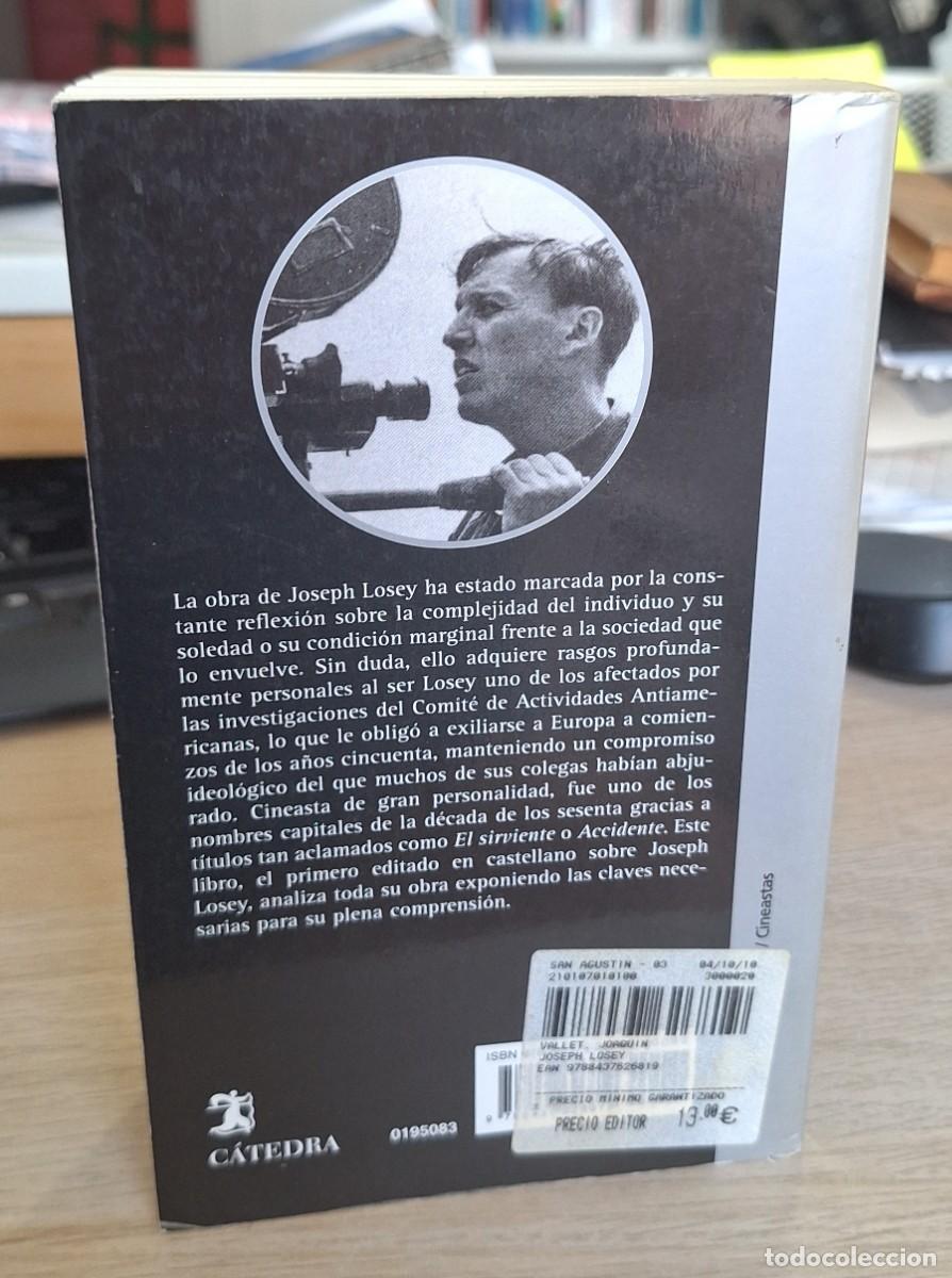 Libros de segunda mano: JOSEPH LOSEY - VALLET, JOAQU&Iacute;N - Foto 2