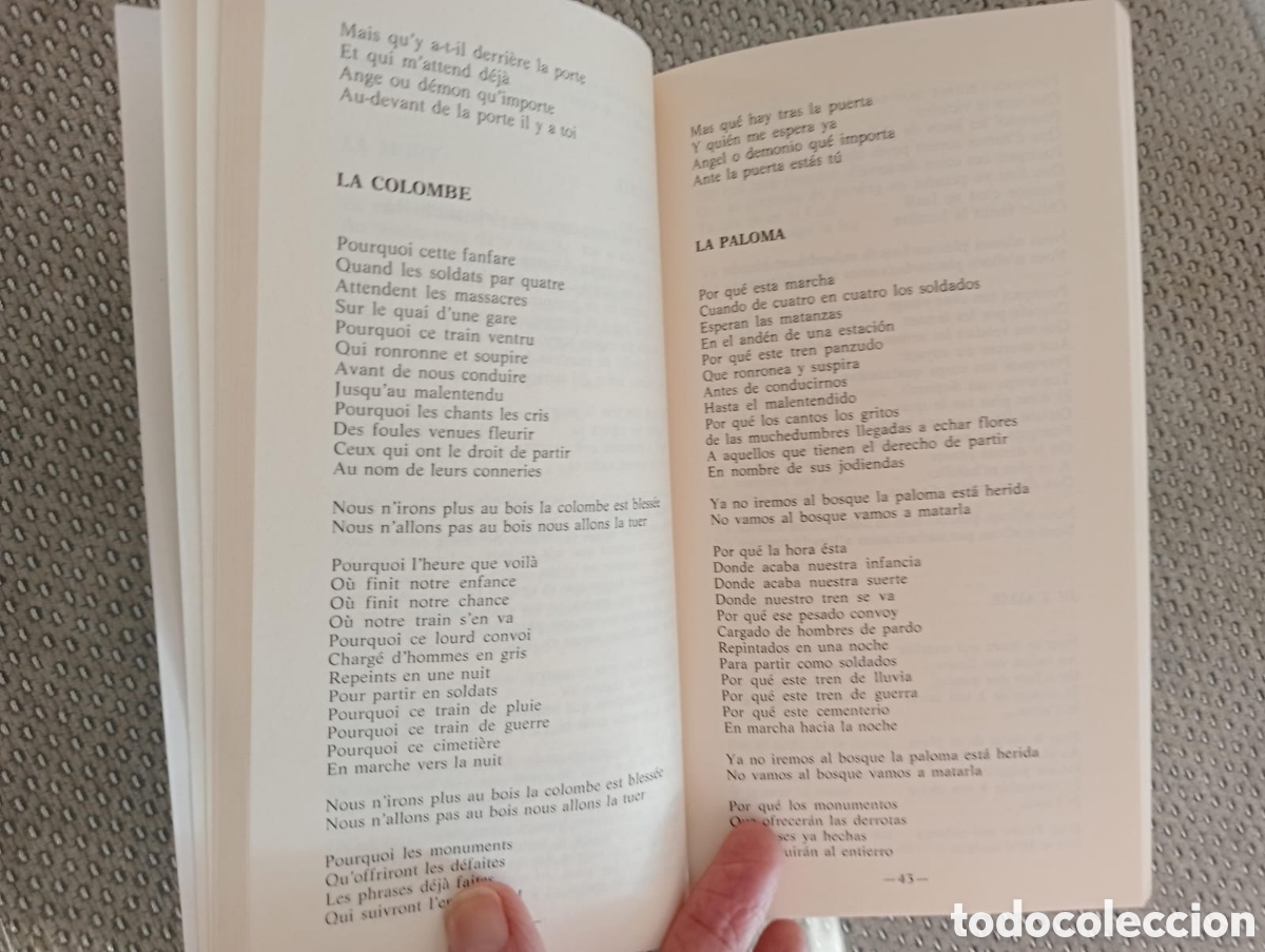 Libros de segunda mano: CANCIONES / JAQUES BREL. ED. ESPIRAL - Foto 4