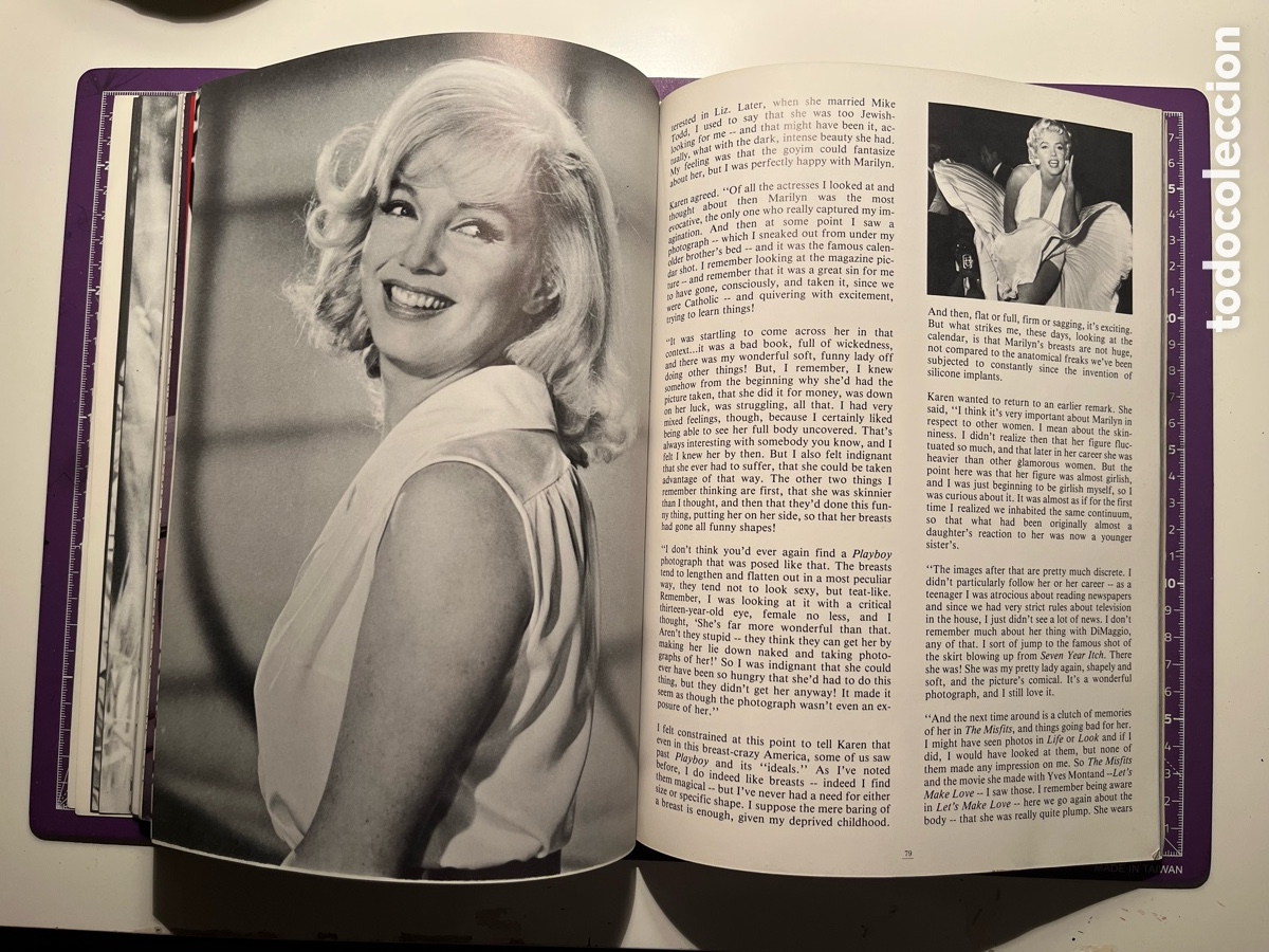 Libros de segunda mano: MARILYN LIVES! By Joel Oppenheimer - Foto 11