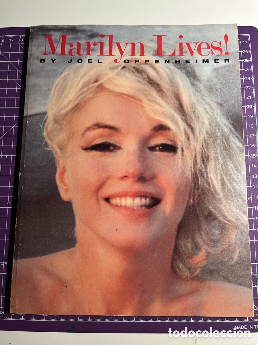 Libros de segunda mano: MARILYN LIVES! By Joel Oppenheimer - Foto 1