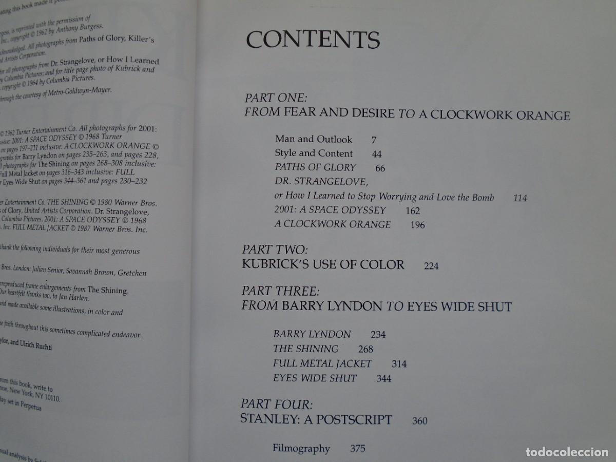 Libros de segunda mano: A. WALKER / SIBIL TAYLOR / U. RUCHTI. STANLEY CUBRICK, DIRECTOR A VISUAL ANALYSIS. 2000. FIRST PUBL. - Foto 2