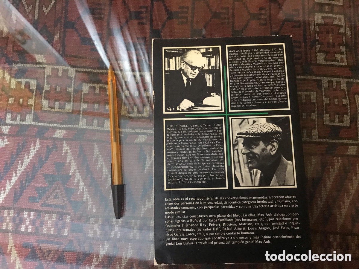 Libros de segunda mano: Conversaciones con Bu&ntilde;uel. Max Aub. Aguilar - Foto 3