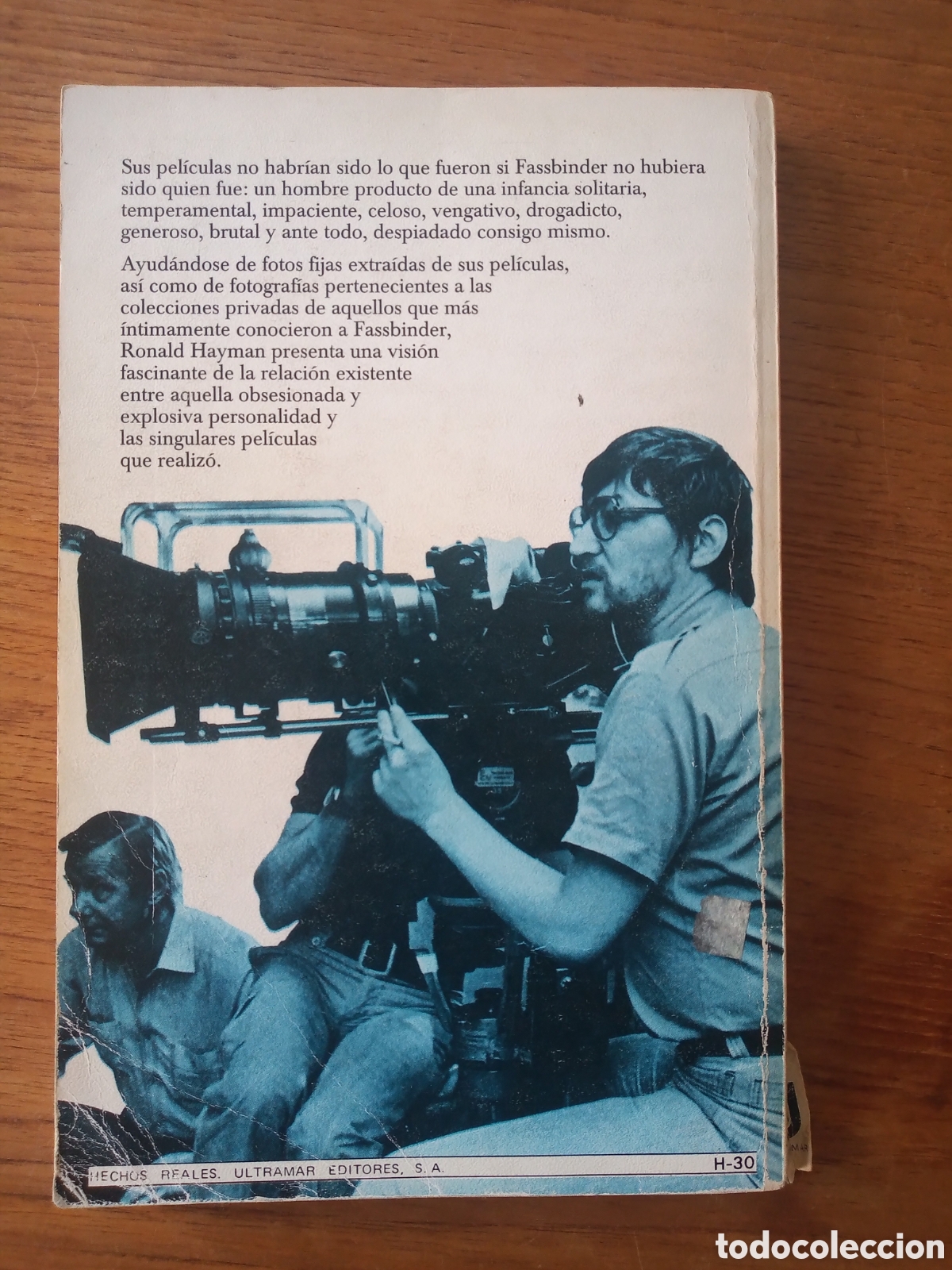 Libros de segunda mano: Fassbinder, de Ronald Hayman (ed. Ultramar) - Foto 2