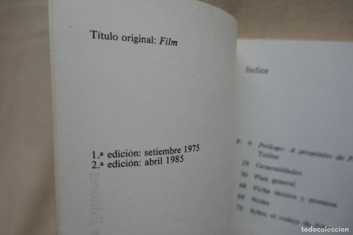 Libros de segunda mano: Samuel Beckett . Film . Tusquets - Foto 4