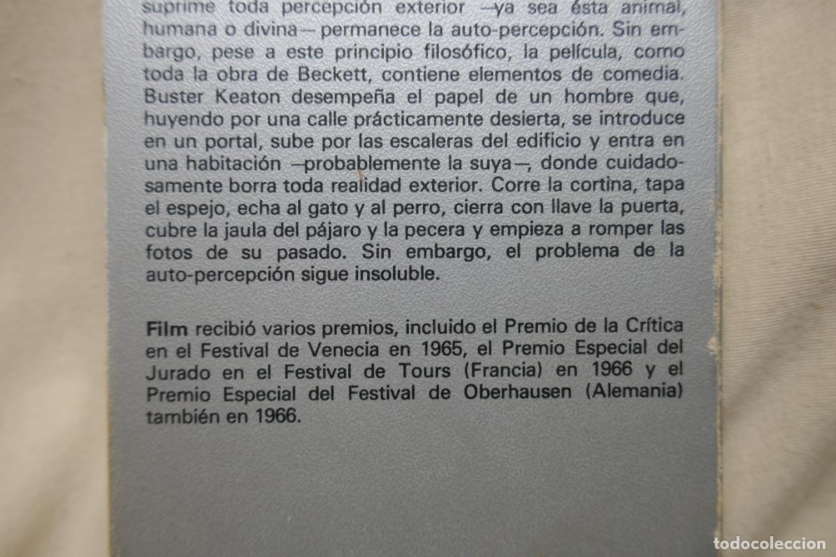 Libros de segunda mano: Samuel Beckett . Film . Tusquets - Foto 12