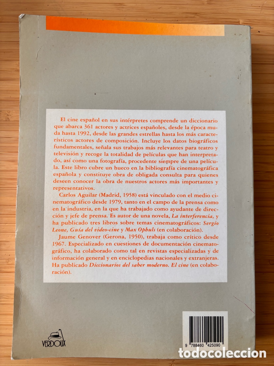 Libros de segunda mano: Cine Espa&ntilde;ol en sus Int&eacute;rpretes - Foto 2