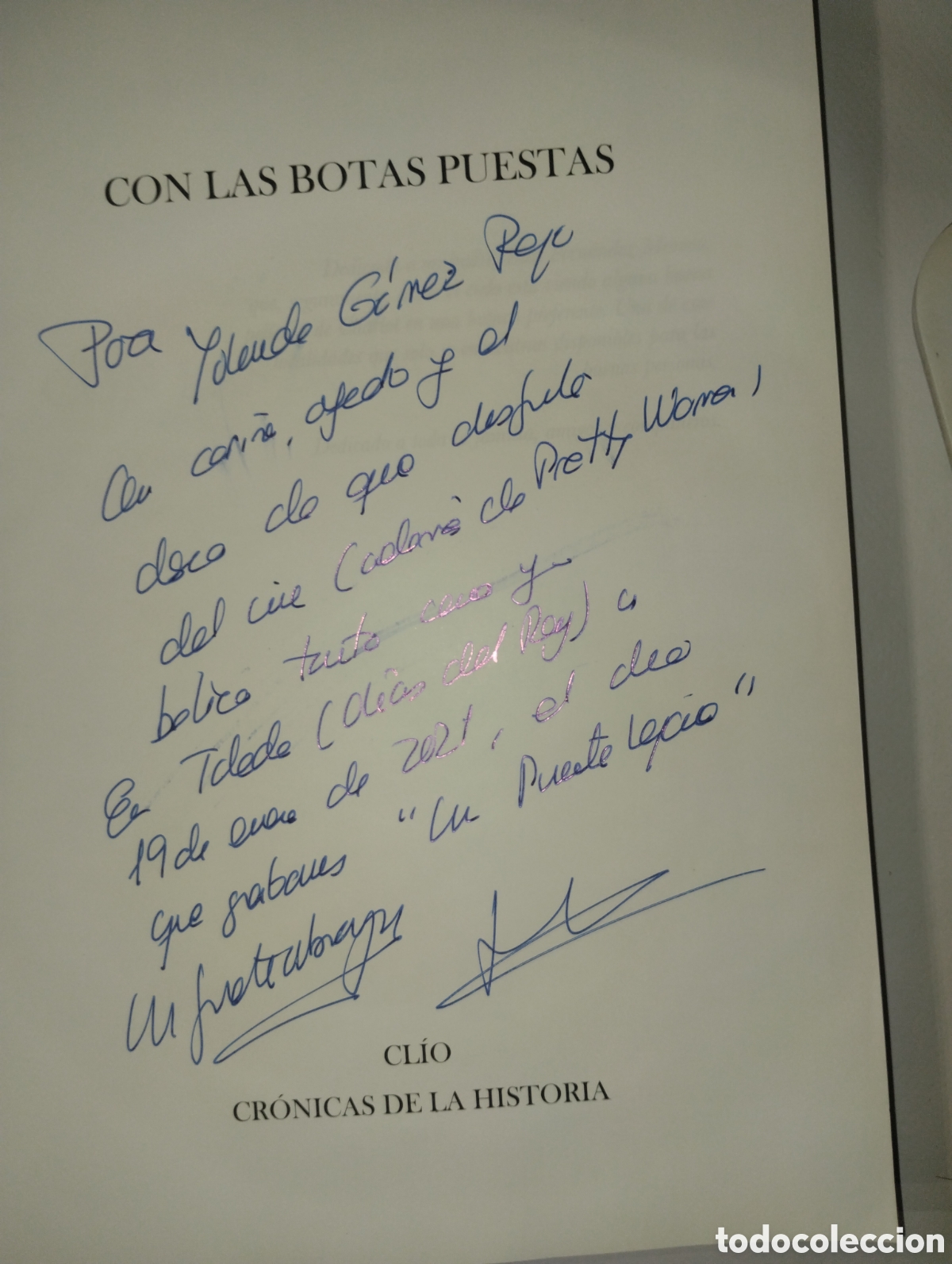Libros de segunda mano: CON LAS BOTAS PUESTAS.... - Foto 4
