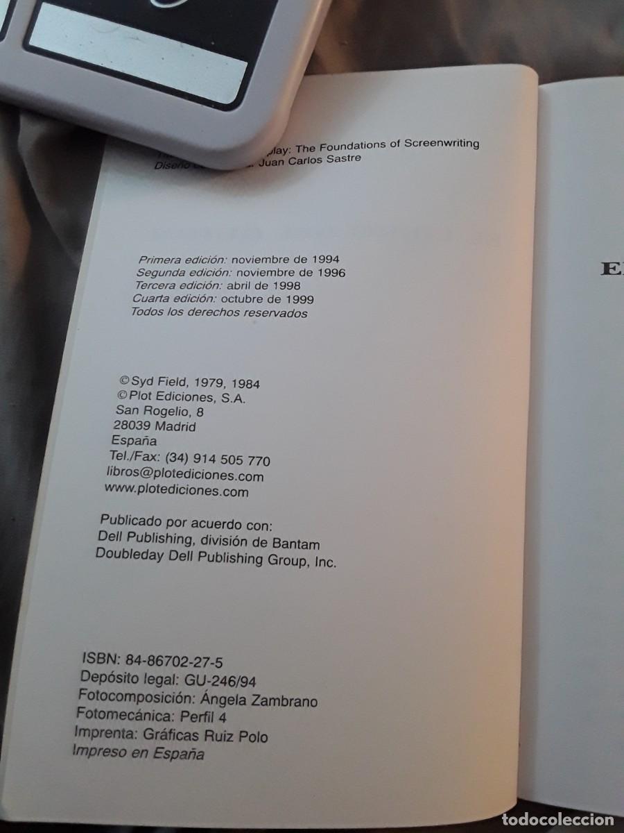 Libros de segunda mano: El libro del guion, de Syd Field. Plot. - Foto 2