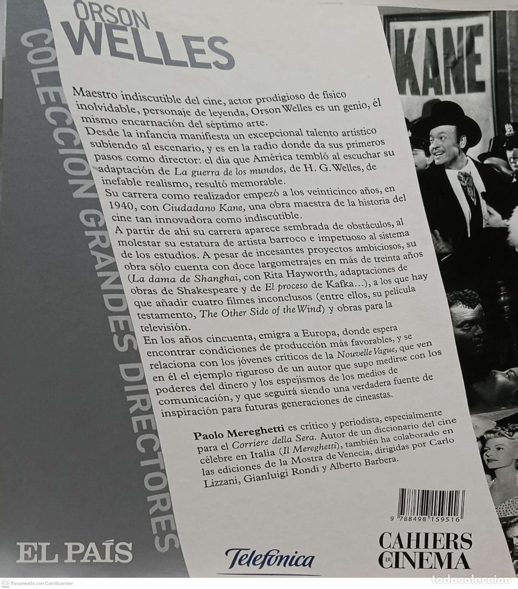 Libros de segunda mano: El libro de Orson Welles - Paolo Mereghetti - Foto 2