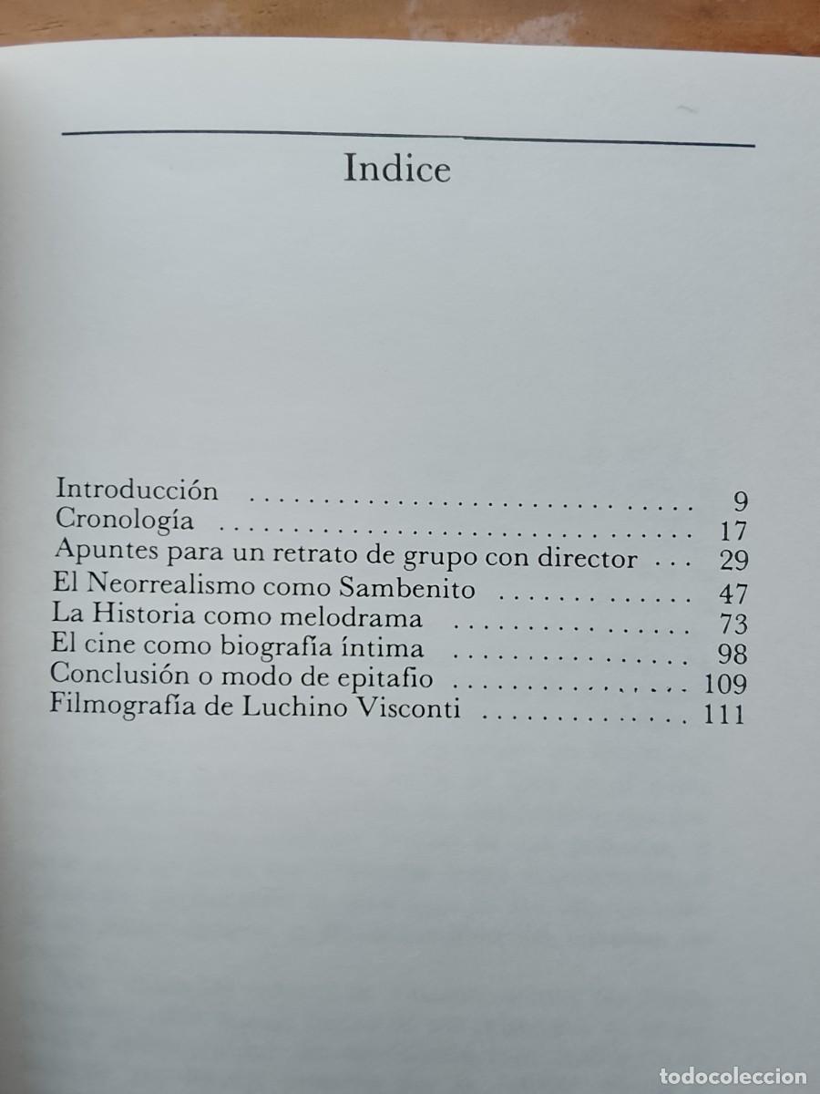 Libros de segunda mano: Visconti, Jos&eacute; Luis Guarner - Foto 3