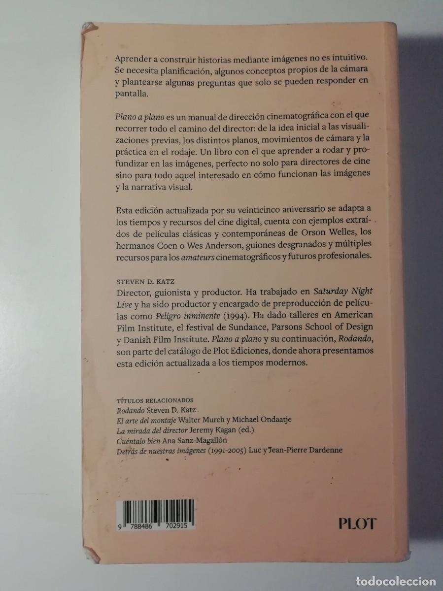 Libros de segunda mano: PLANO A PLANO. DE LA IDEA A LA PANTALLA - STEVEN D. KATZ - ED. PLOT 2020 - Foto 2