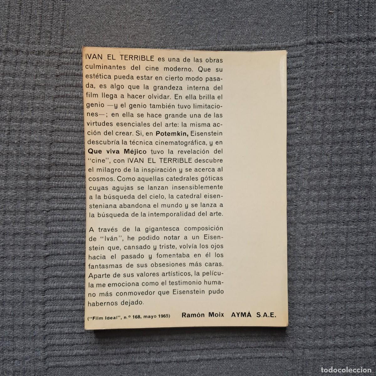 Libros de segunda mano: IVAN EL TERRIBLE (GUI&Oacute;N DE LA PEL&Iacute;CULA) - S.M. EISENSTEIN - Foto 2
