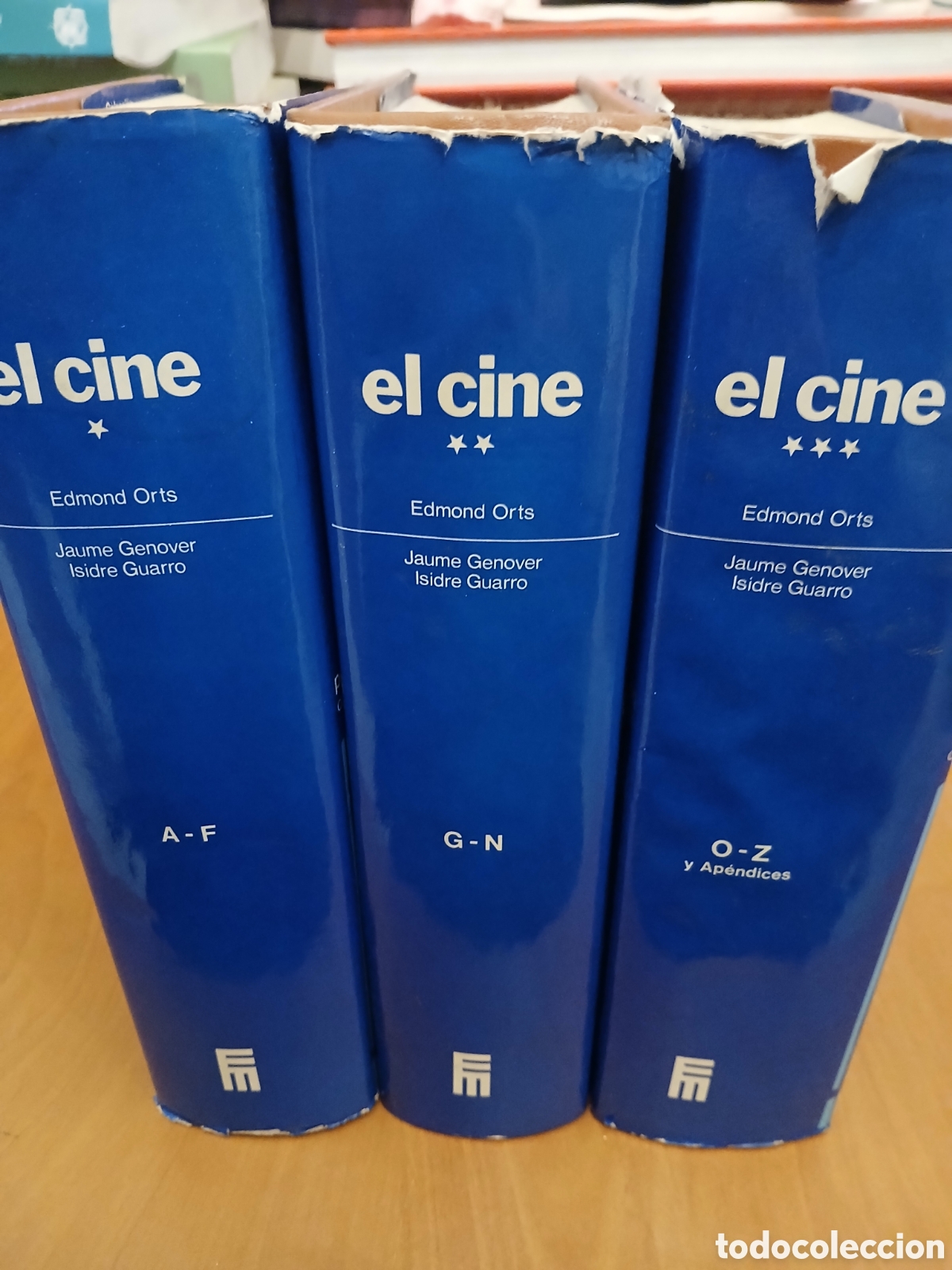Libros de segunda mano: El Cine. Edmond Orts. 3 tomos ( Completa ). - Foto 2