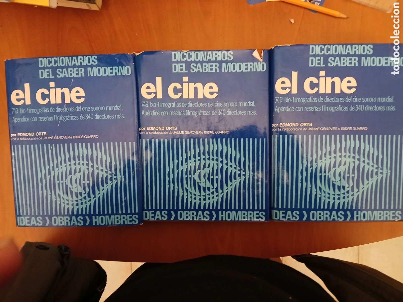 Libros de segunda mano: El Cine. Edmond Orts. 3 tomos ( Completa ). - Foto 1