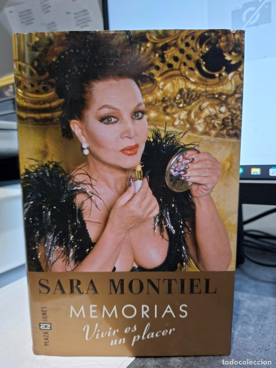 Libros de segunda mano: SARA MONTIEL MEMORIAS - VIVIR ES UN PLACER - 1&ordf; EDICION PLAZA Y JANES TAPA DURA Y SOBRECUBIERTA LC1