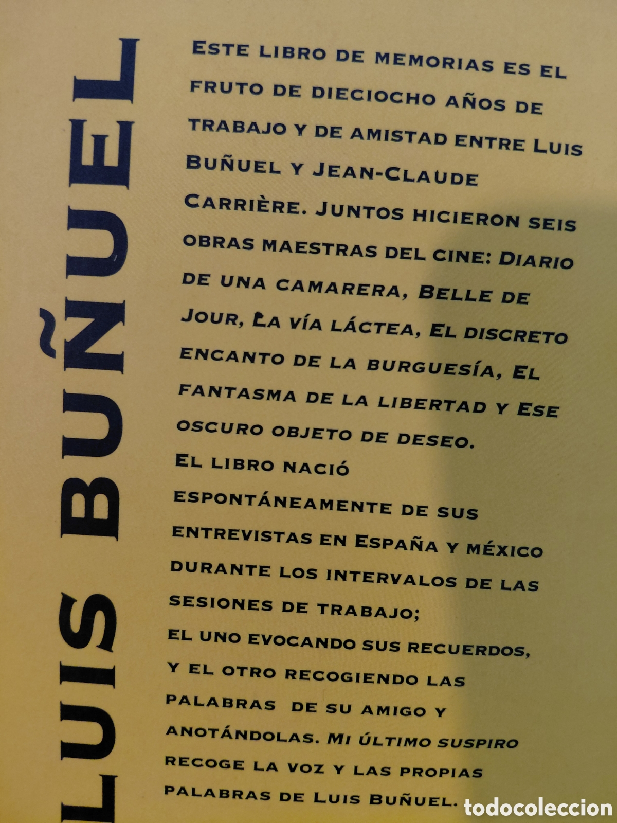 Libros de segunda mano: Luis Bu&ntilde;uel. Mi &uacute;ltimo suspiro - Foto 2