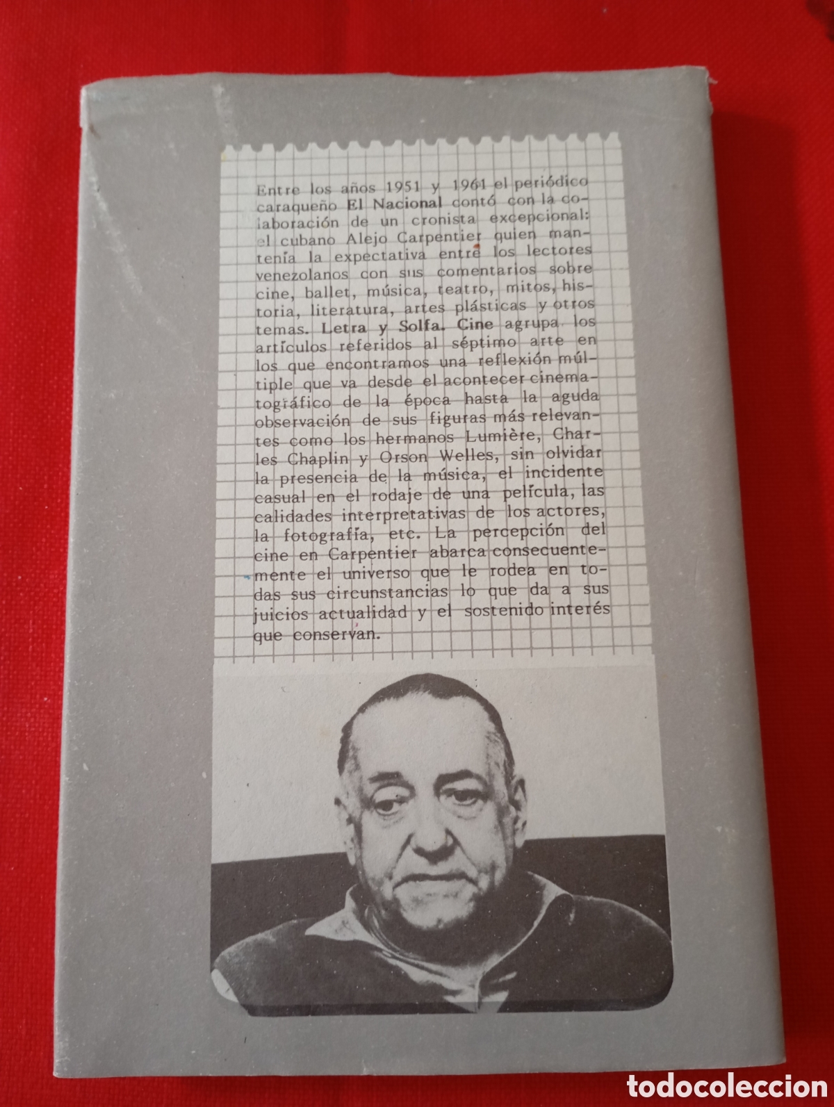 Libros de segunda mano: Letra y solfa Alejo Carpentier Cine - Foto 2