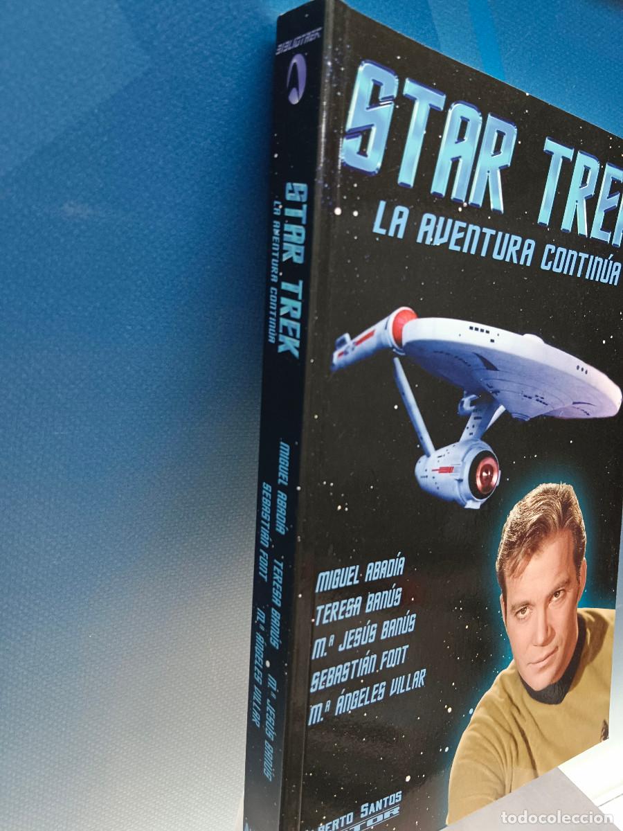 Libros de segunda mano: Libro Star Trek la aventura contin&uacute;a, edici&oacute;n de 2008 - Foto 2
